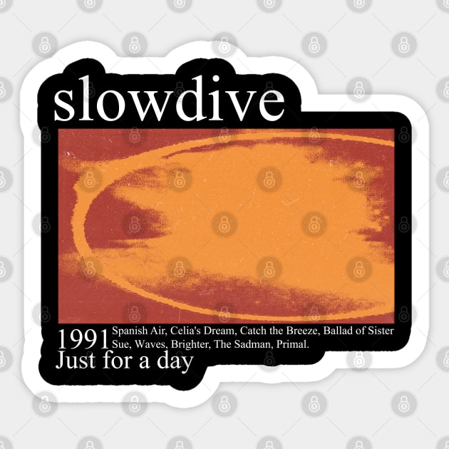 vintage slowdive // fanart Sticker by psninetynine